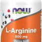 Now Foods L-Arginine 500mg, 250 capsules