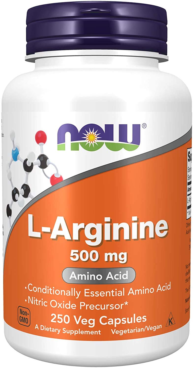 Now Foods L-Arginine 500mg, 250 capsules