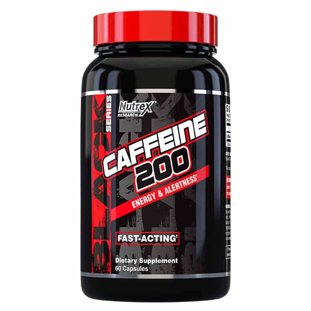 Nutrex Caffeine 200, 60 Liquid Capsules