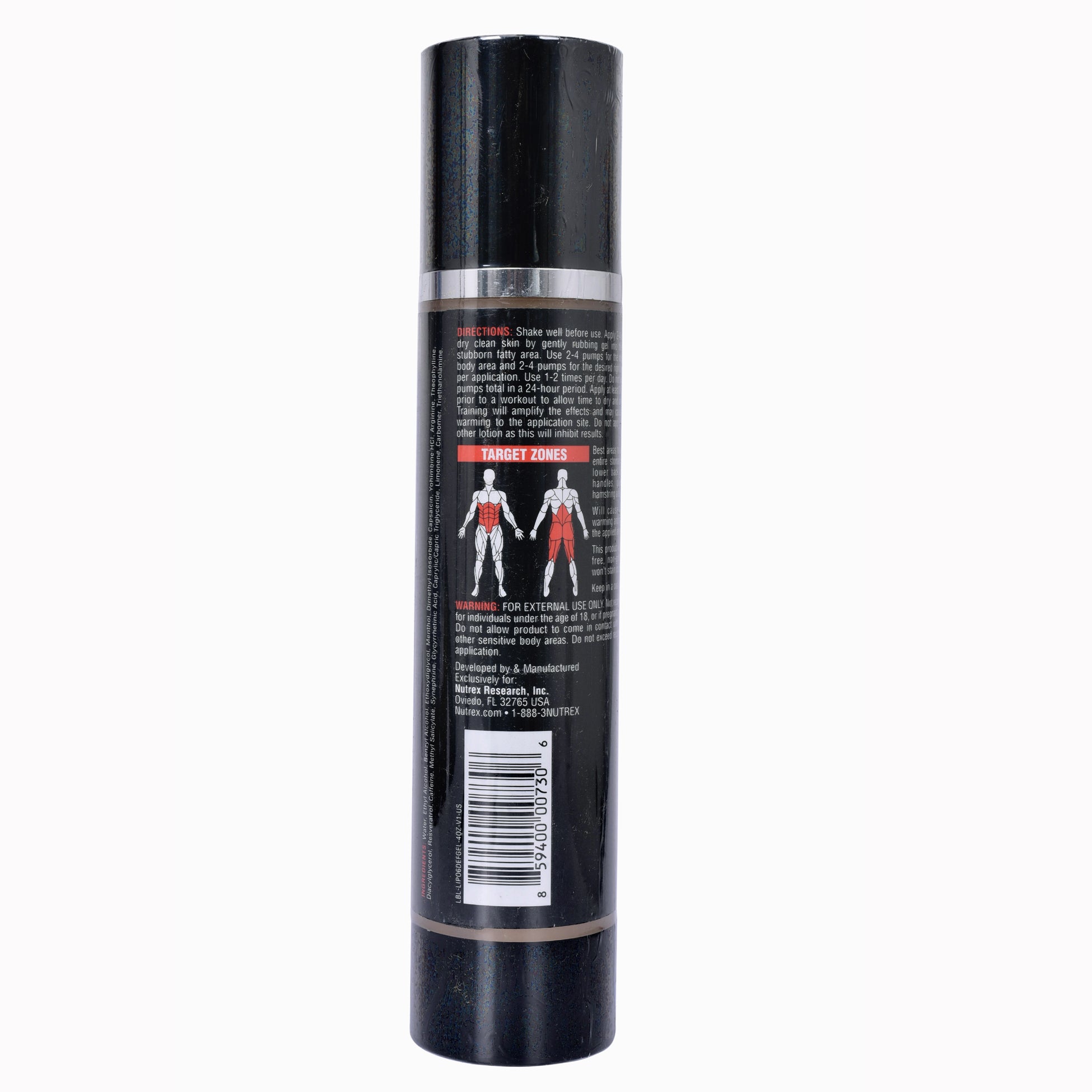 Nutrex Lipo-6 Defining Gel 120ml - Nutrex - Nutrex_Lipo6_Gel