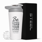 Stainless Steel Shaker 700ml – leak proof 304 SS food grade steel