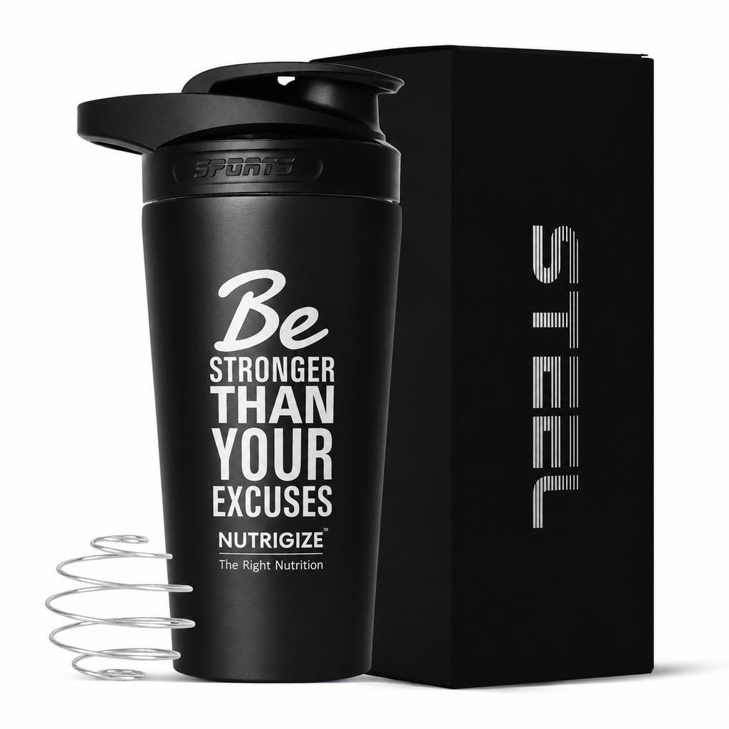 Stainless Steel Shaker 700ml – leak proof 304 SS food grade steel
