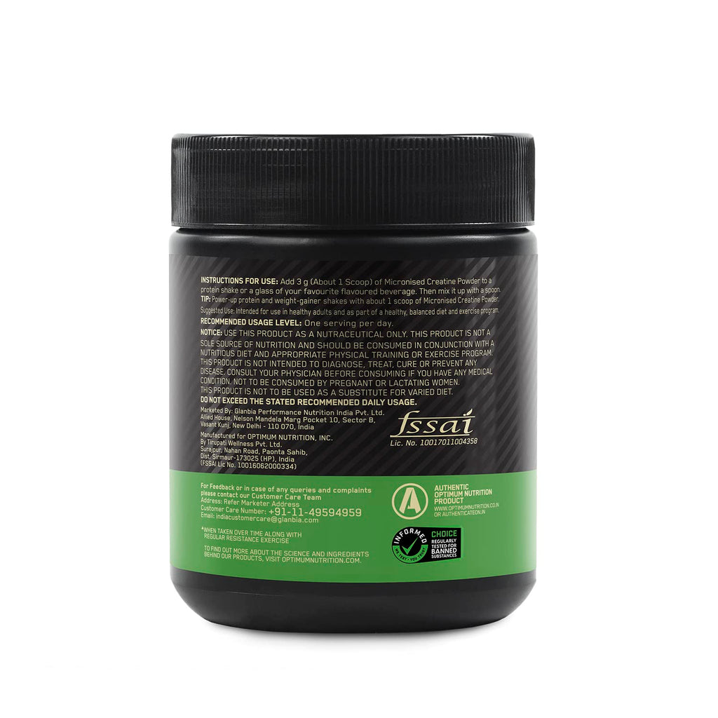 Optimum Nutrition (ON) Creatine Monohydrate Powder