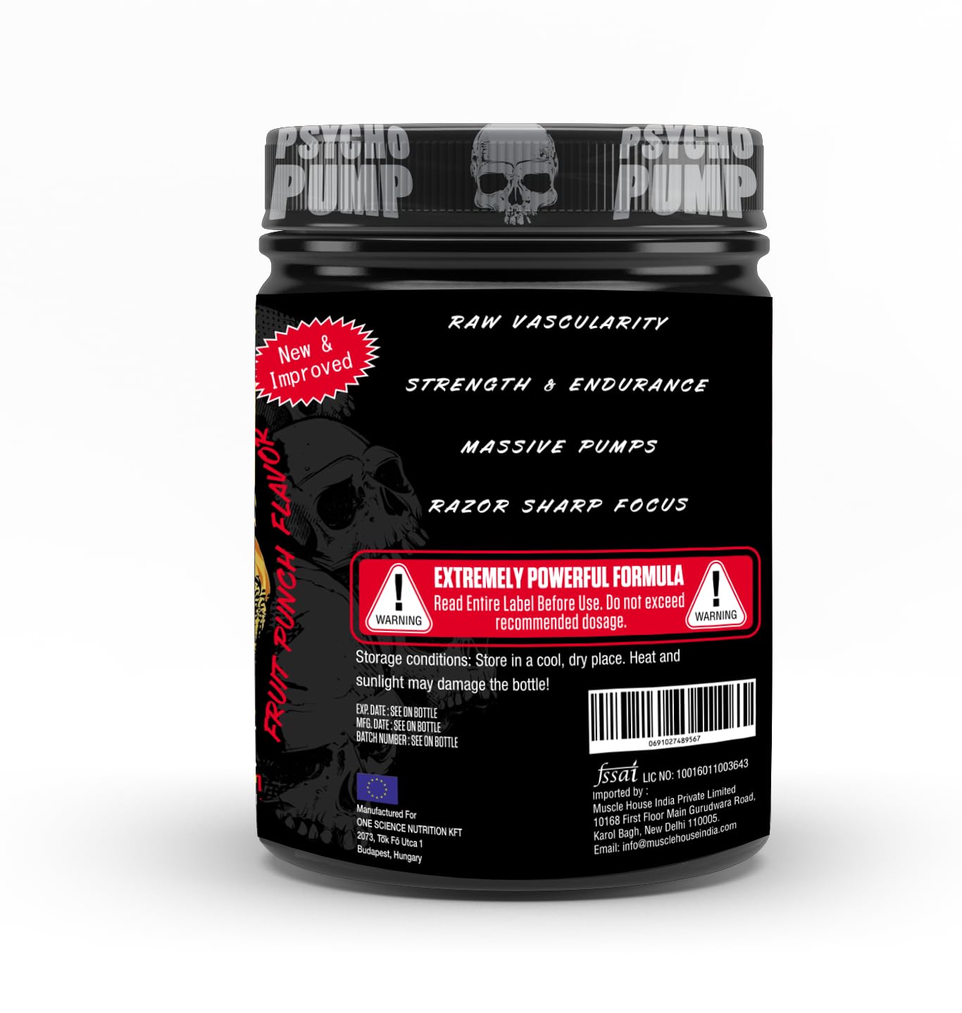 One Science Psycho Pump, 30 Servings