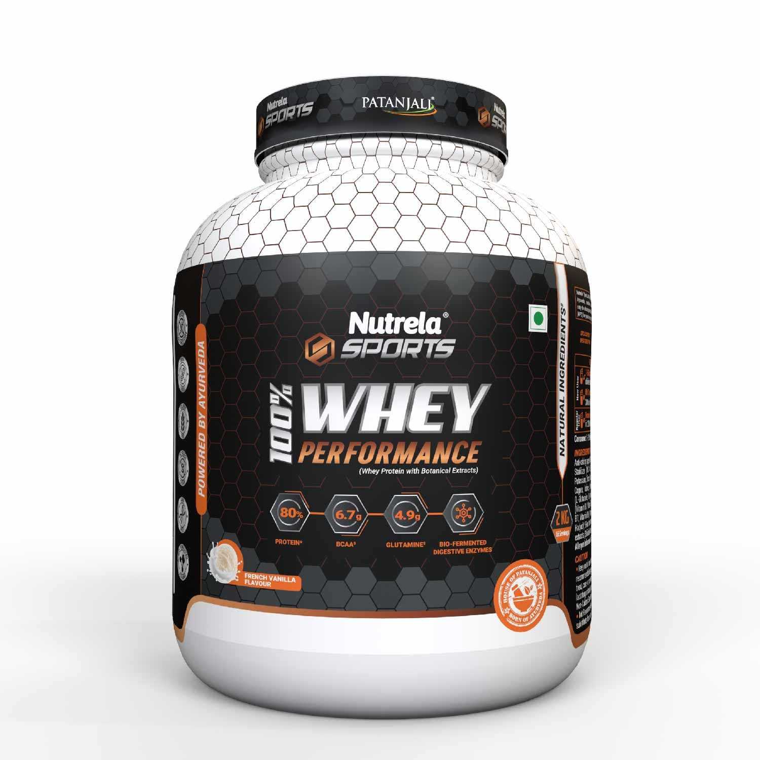 Patanjali 100% Whey Performance 2kg pack