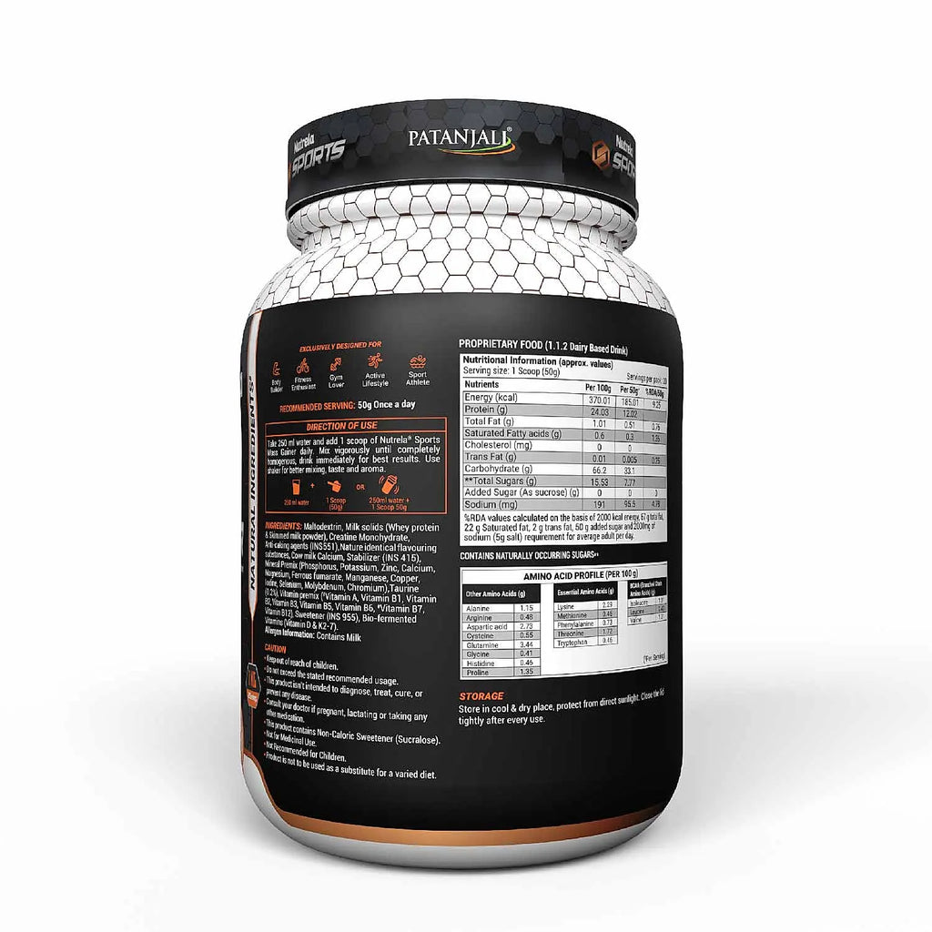 Patanjali Nutrela Mass Gainer