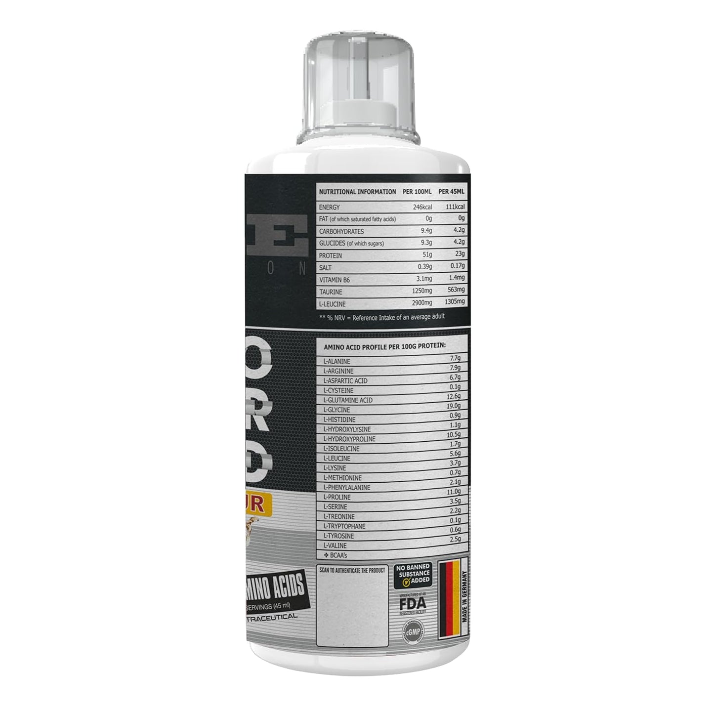 Pole Nutrition Amino Power Liquid, 1000Ml