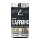 Pole Nutrition 100% Pure Caffeine 200mg, 100 caps