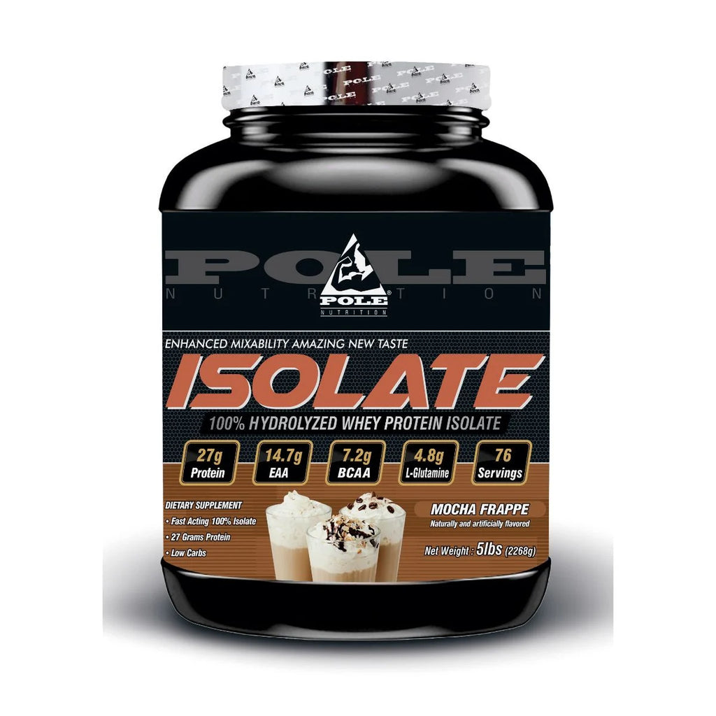 Pole Nutrition Isolate 100% Hydrolized Whey Protein, 5 lbs