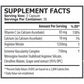 Pole Nutrition Nitric Oxide Supplement Facts Table
