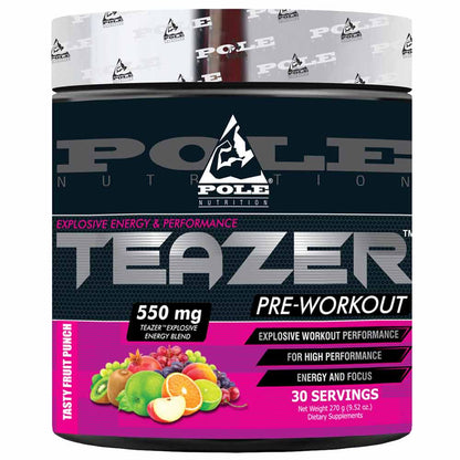Pole Nutrition Teazer Pre Workout, 30 servings
