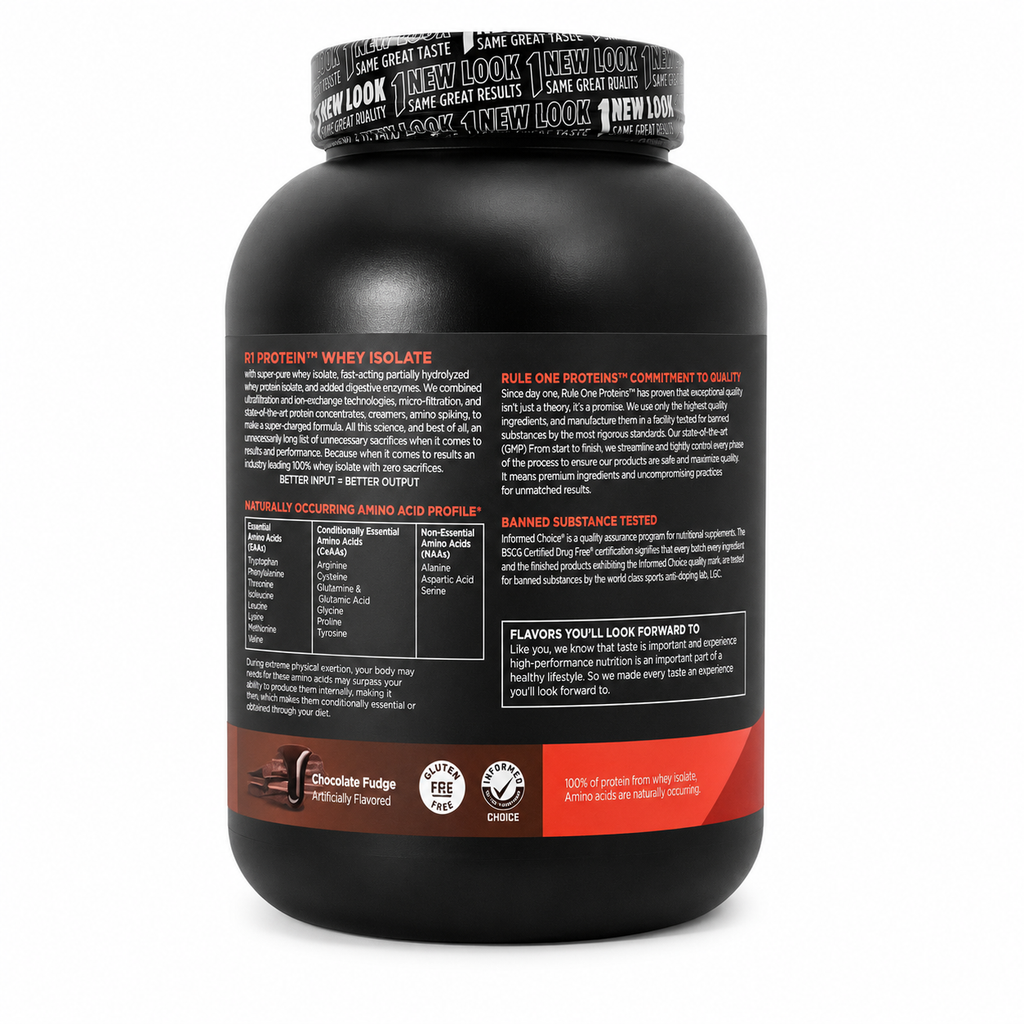 Rule1 R1 100% Whey Protein Isolate & Hydrolized Whey isolate