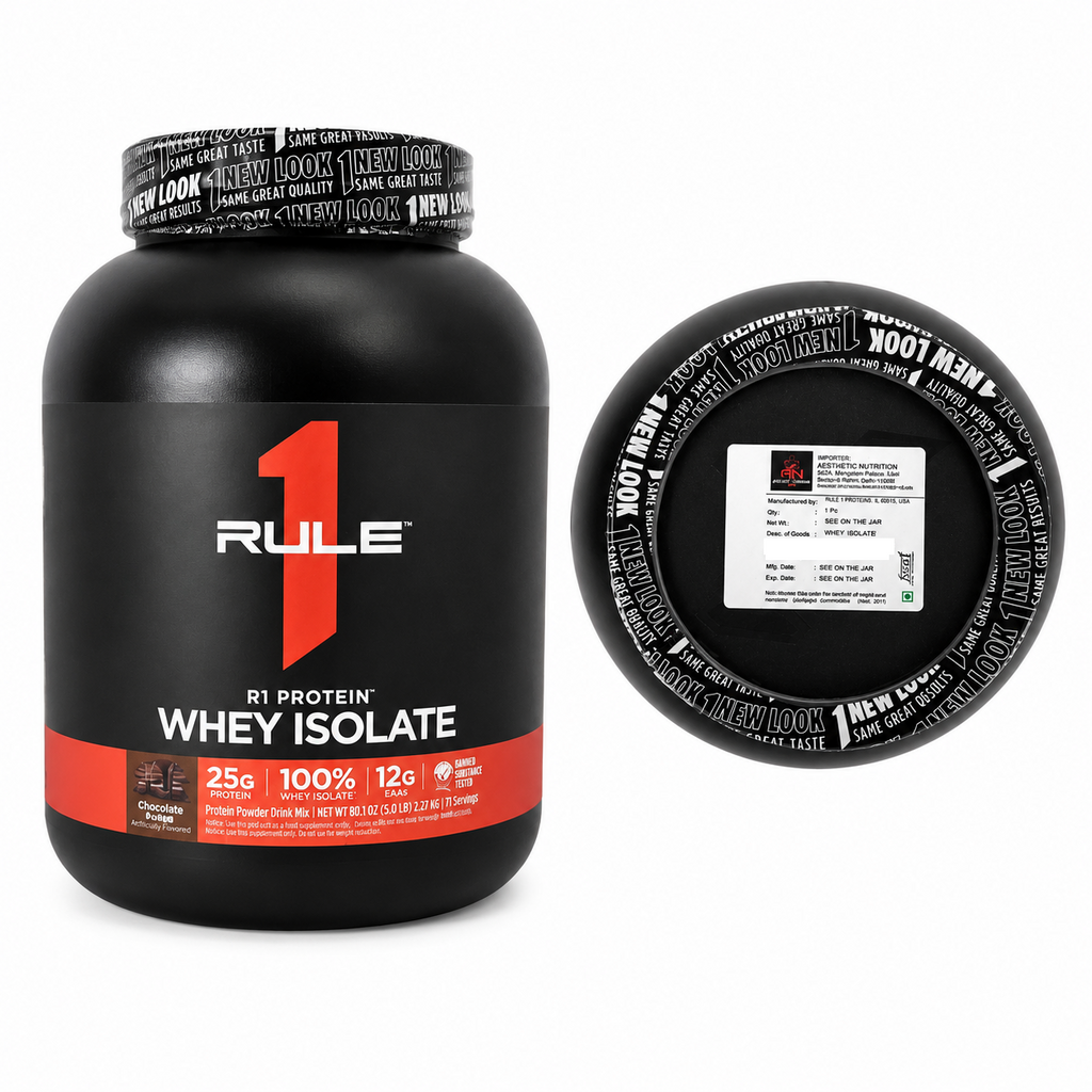 Rule1 R1 100% Whey Protein Isolate & Hydrolized Whey isolate