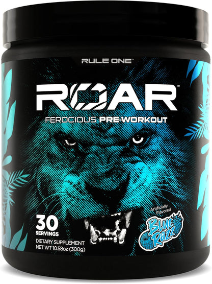 Rule1 R1 Roar Pre-Workout Powder, 30 servings