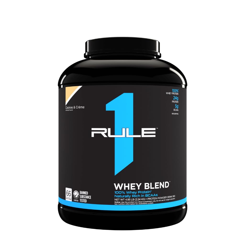 Rule1 R1 Whey Blend 100% Whey Protein 5lb (2.25kg)