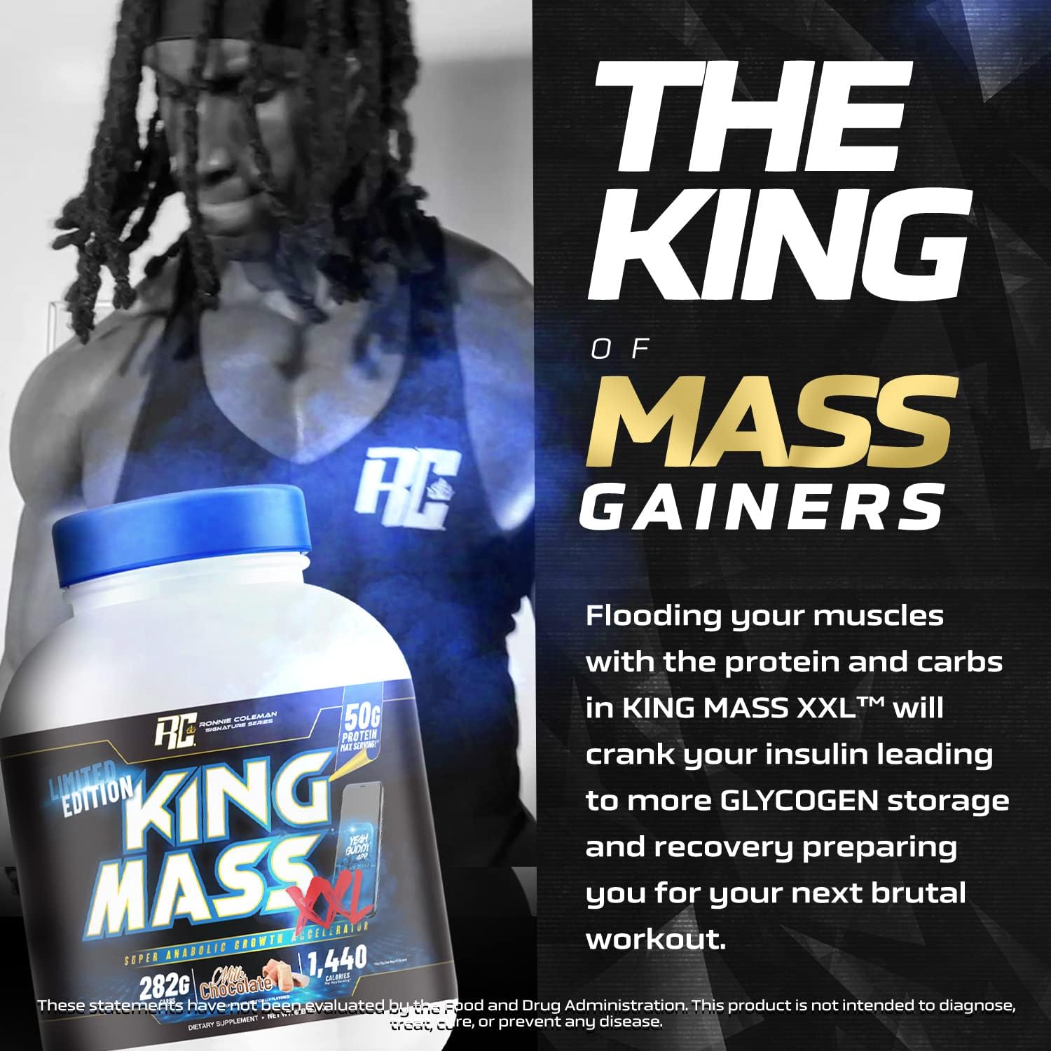 Ronnie Coleman King Mass XXL 6lbs