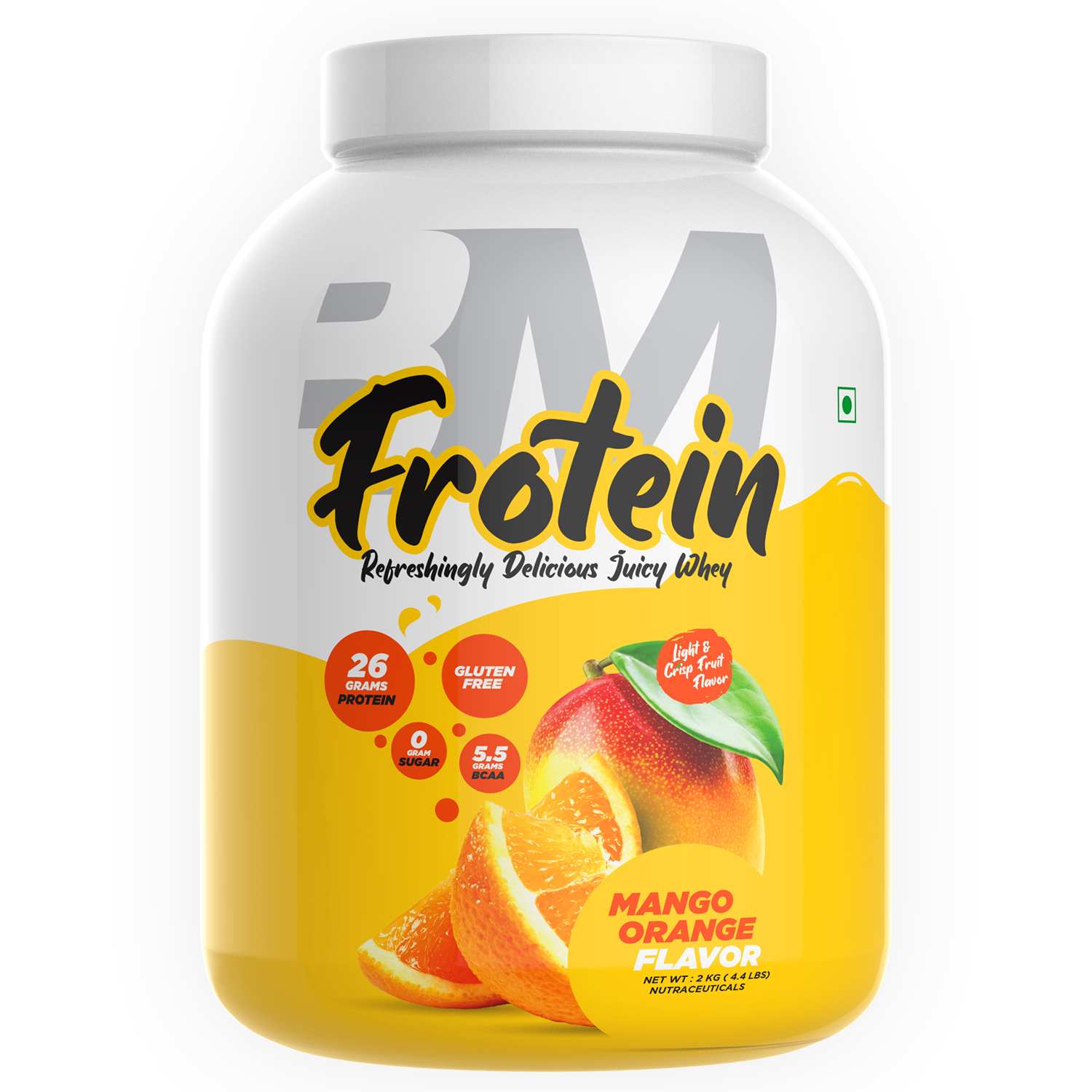 Bigmuscles Frotein 26g Refreshing Hydrolysed Whey Protein Isolate - BigMuscles -