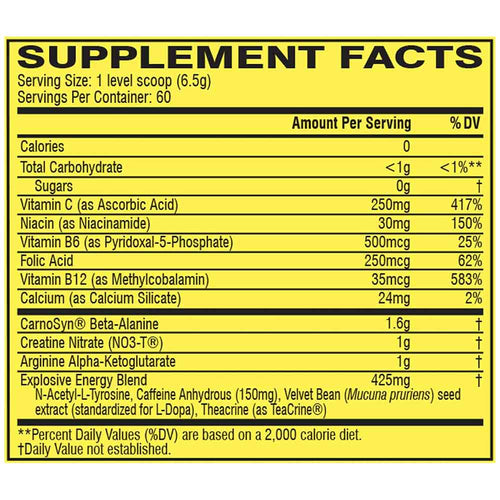 Cellucor C4 The Original Explosive Pre-workout | 60 servings - Cellucor - C4_60_FP