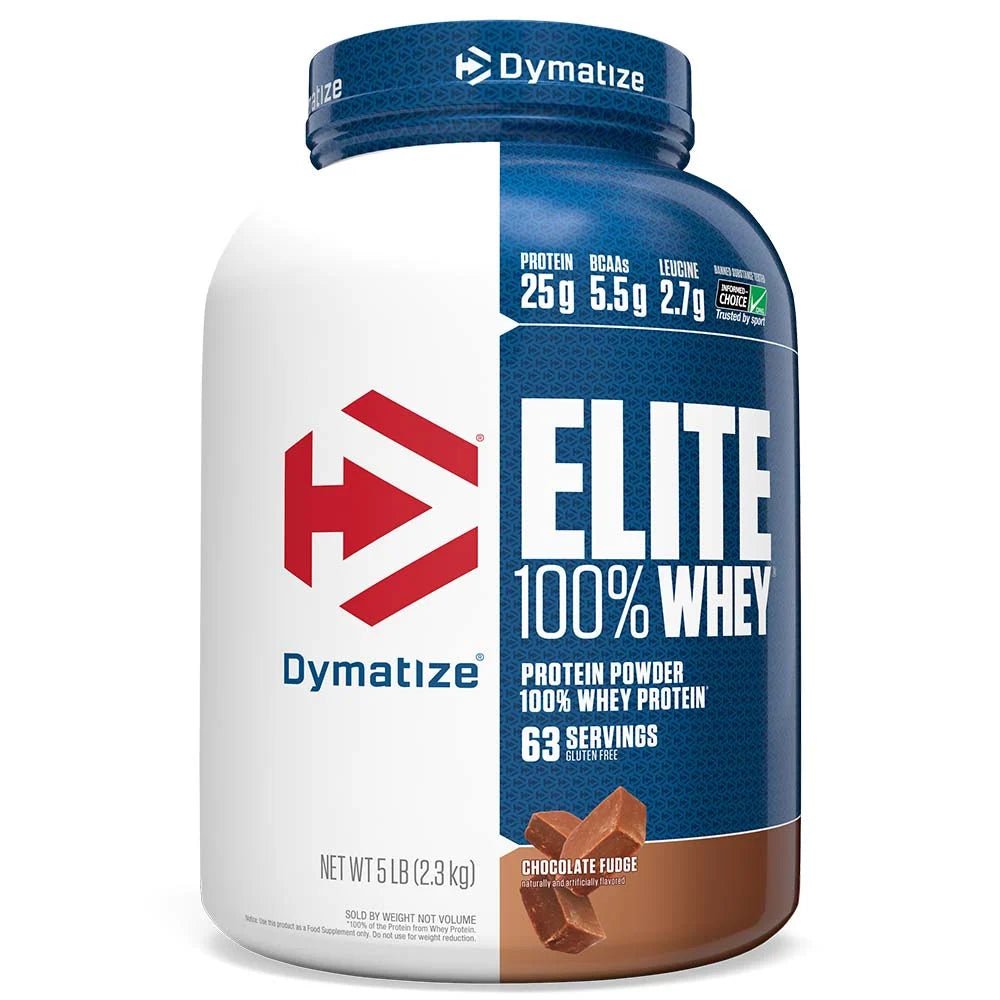 Dymatize Elite 100% Whey Protein Powder 5 lbs - Dymatize -