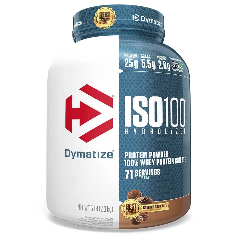 Dymatize ISO 100 Hydrolised Whey Protein Powder 5 lbs - Dymatize -