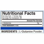 Gaspari Nutrition Glutamine, 250gm, 50 servings