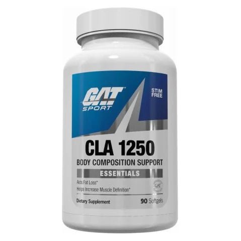 GAT CLA 1250, 90 Softgels - GAT - GAT_CLA_90