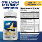 GAT Testrol Gold ES, 60 count - GAT - GAT_Testo_60