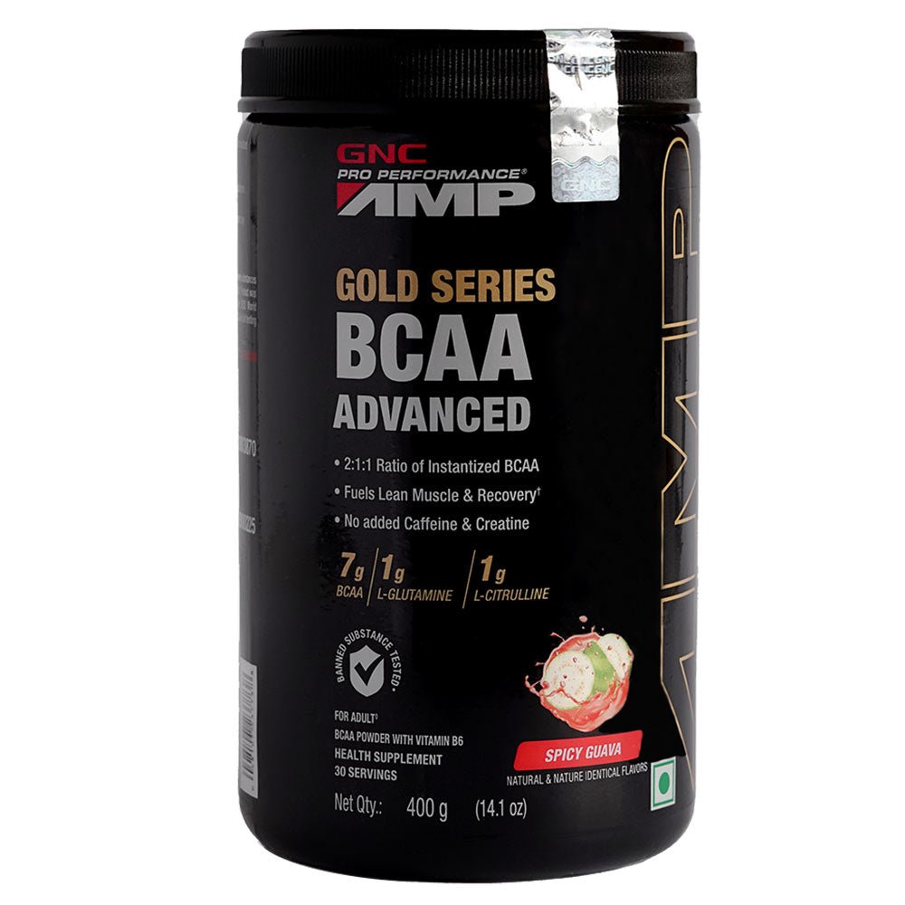 GNC AMP Gold Series BCAA Advanced | 30 servings - GNC -