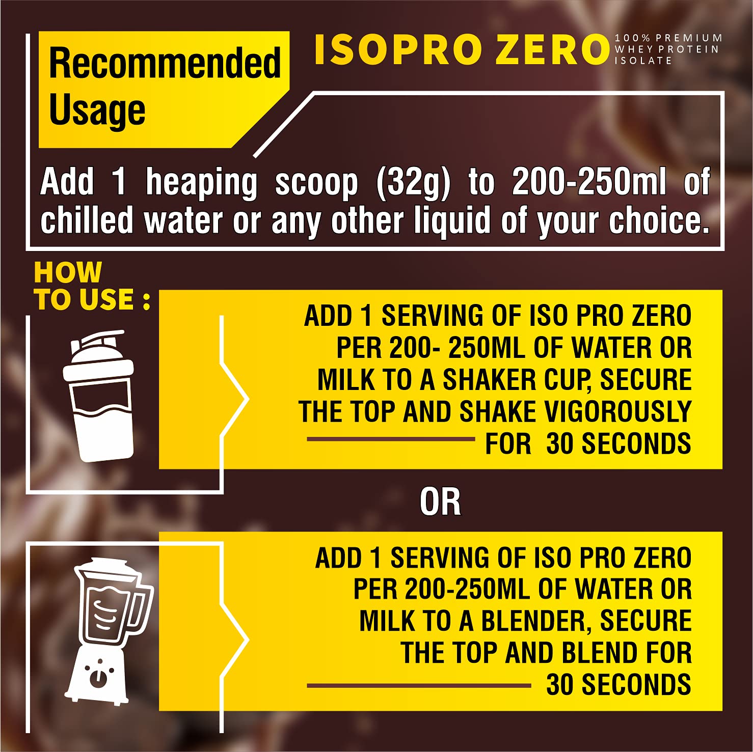Healthfarm Isopro Zero Whey Isolate Protein Powder