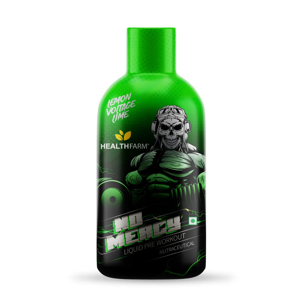 Healthfarm No Mercy liquid pre-workout 450ml