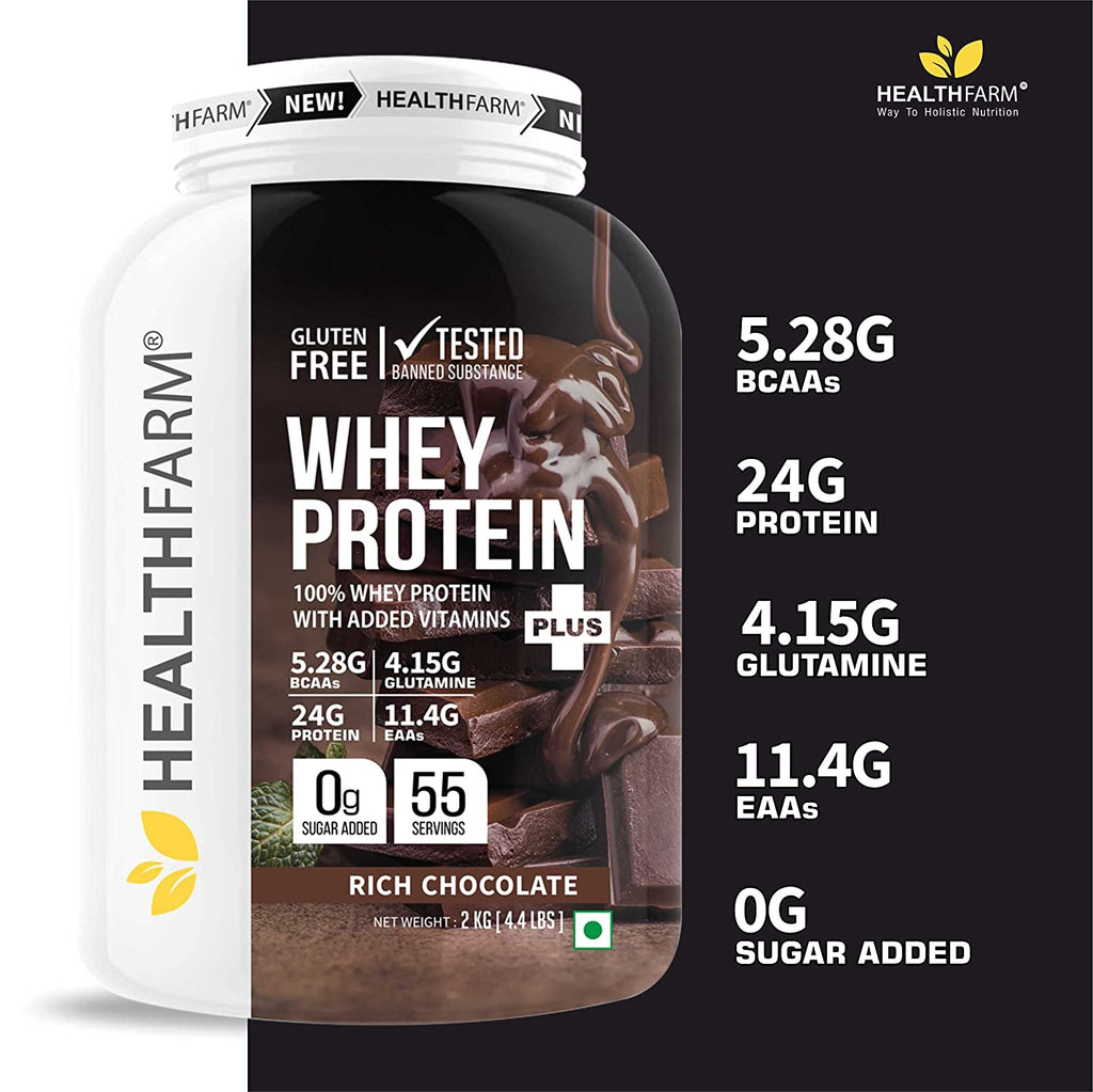 HEALTHFARM Whey protein plus with added vitamins - Healthfarm -