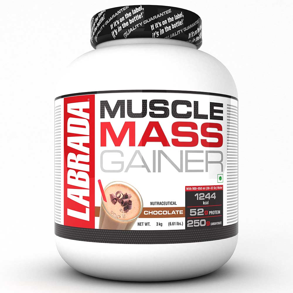 Labrada Muscle Mass Gainer - Labrada - Labrada_Gainer_3kg_choc