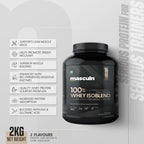 Masculn ISO-BLEND Whey Protein Supplement For Men & Women - Masculn -