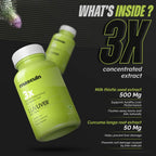 Masculn Liver Detox Supplement With Milk Thistle For Healthy Liver, 60 Capsules - Masculn -