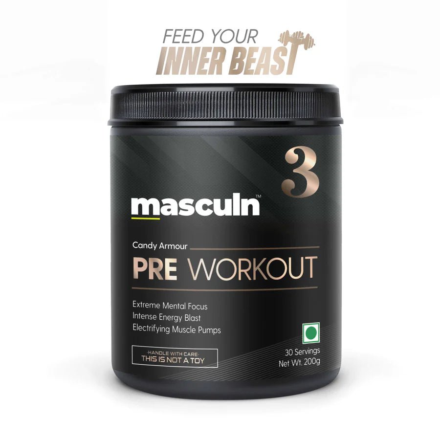 Masculn Pre Workout Supplement For Men & Women 200g - Masculn -