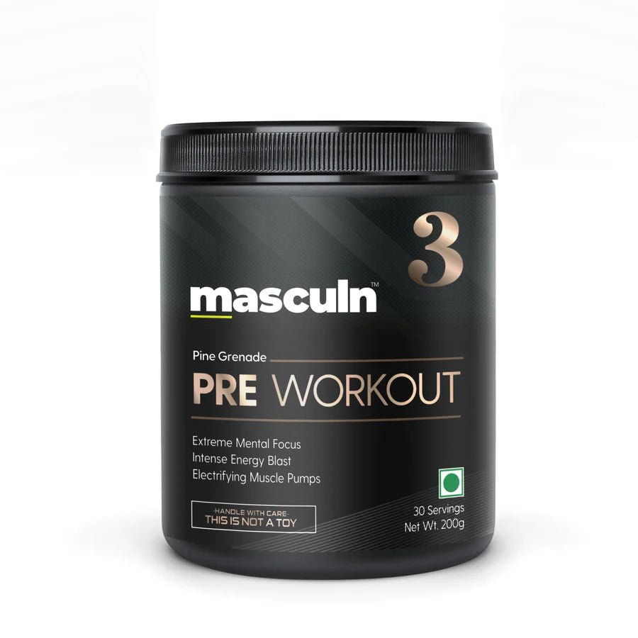 Masculn Pre Workout Supplement For Men & Women 200g - Masculn -