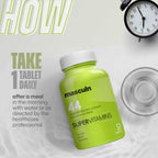 Masculn Super Multivitamin Tablets, Helps Improve Stamina & Strength For Men/Women, 60 Tablets - Masculn -