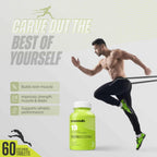 Masculn Testosterone Booster Supplement To Enhance Stamina For Men | 60 Tablets - Masculn -