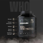 Masculn Whey Protein Concentrate For Post-Workout Muscle Support - Masculn -