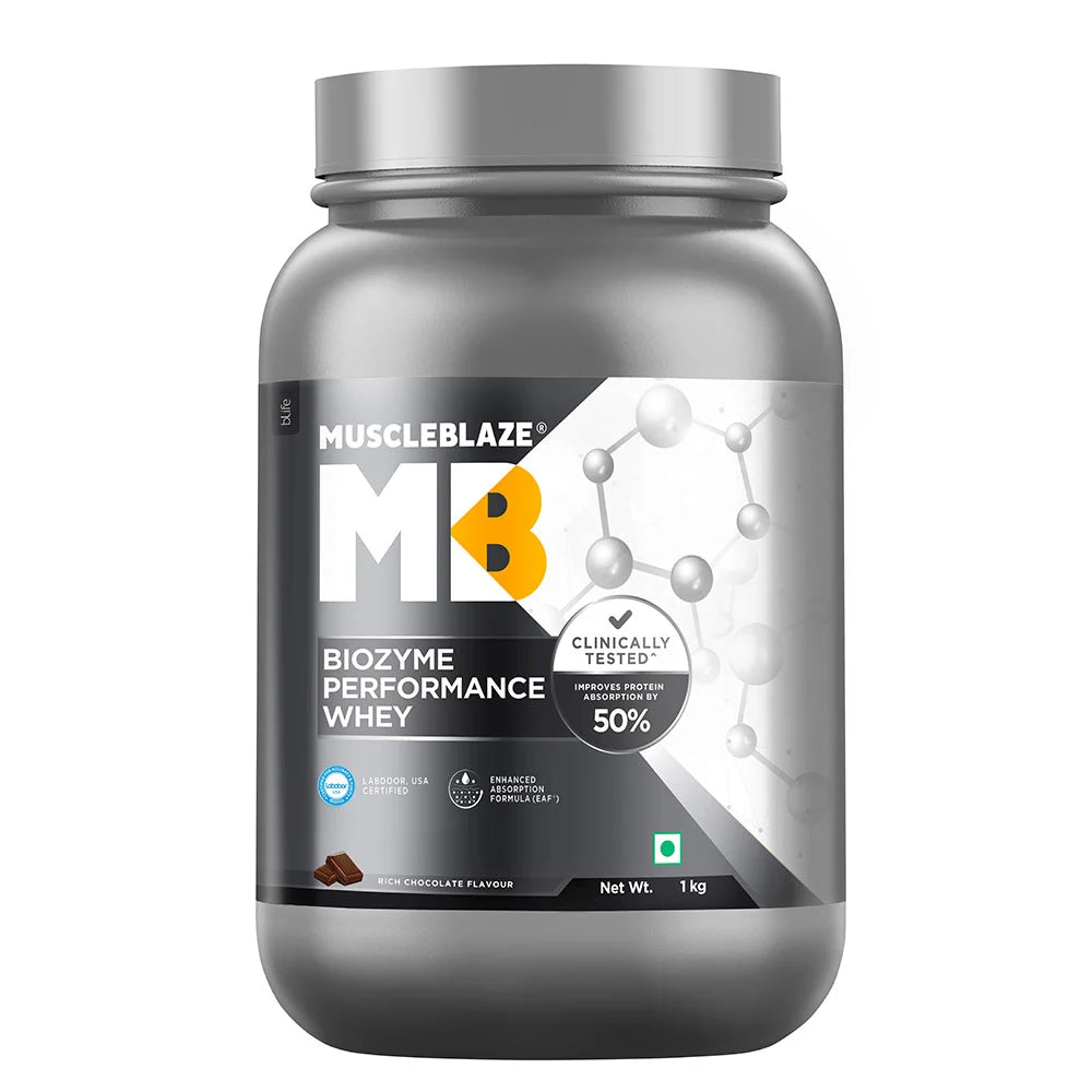 MuscleBlaze Biozyme Performance Whey - Muscleblaze -