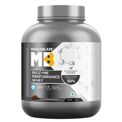 MuscleBlaze Biozyme Performance Whey - Muscleblaze -