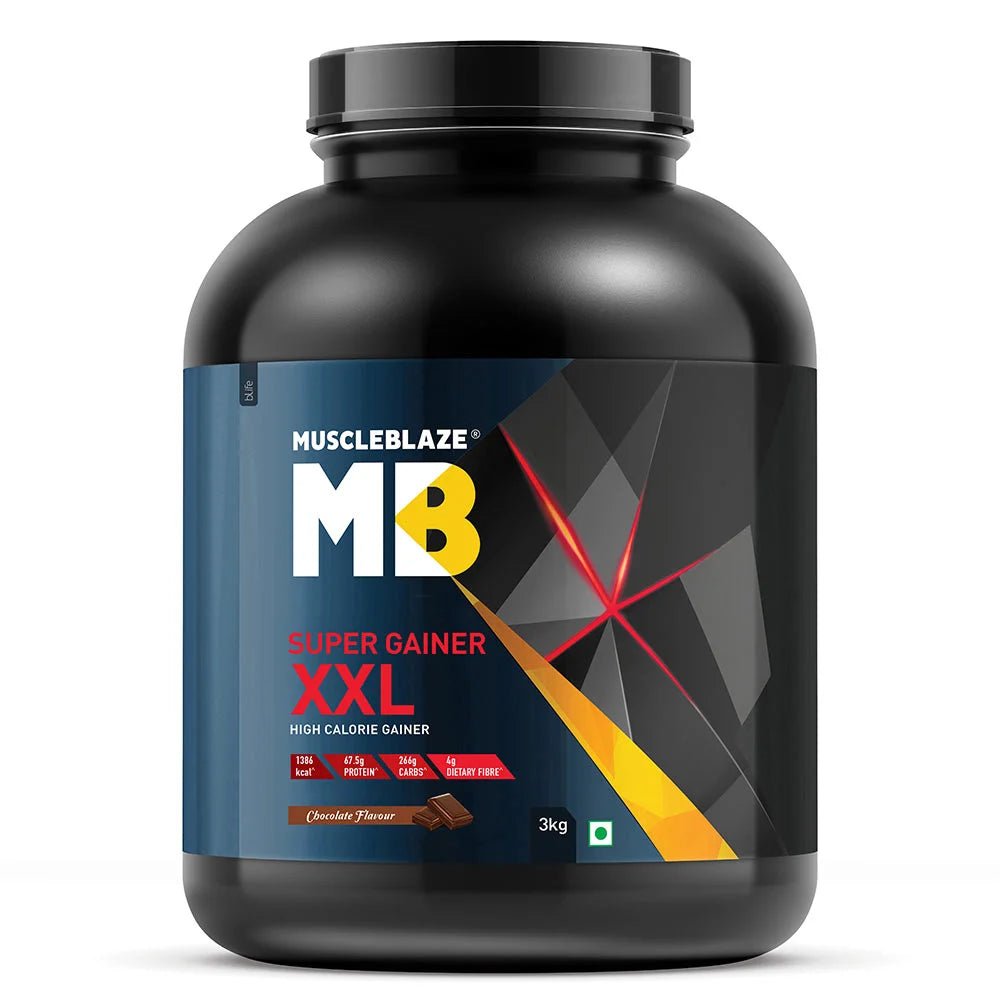MuscleBlaze Super Gainer XXL, Chocolate - Muscleblaze -