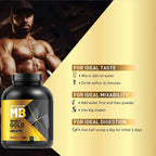 MuscleBlaze Whey Gold Protein, Rich Milk Chocolate - Muscleblaze -