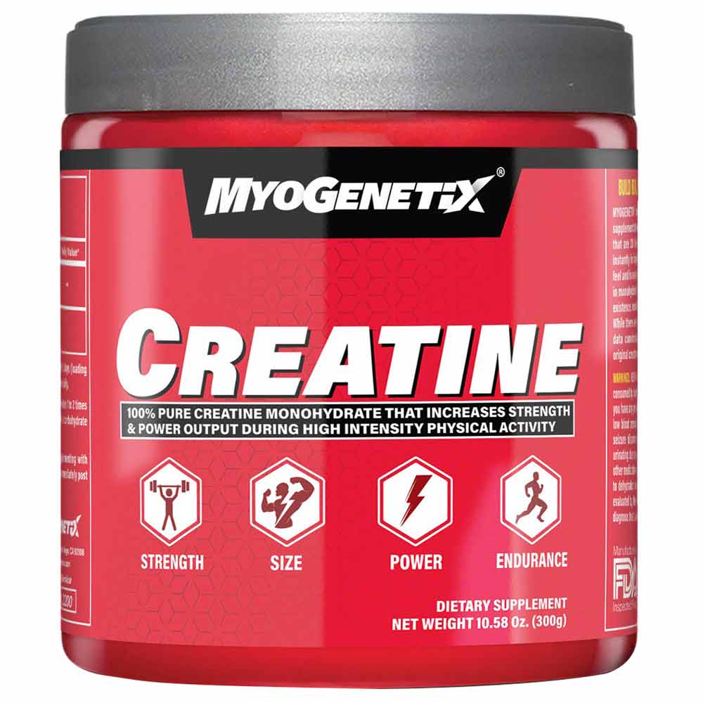 Myogenetix Creatine Monohydrate, 300 g