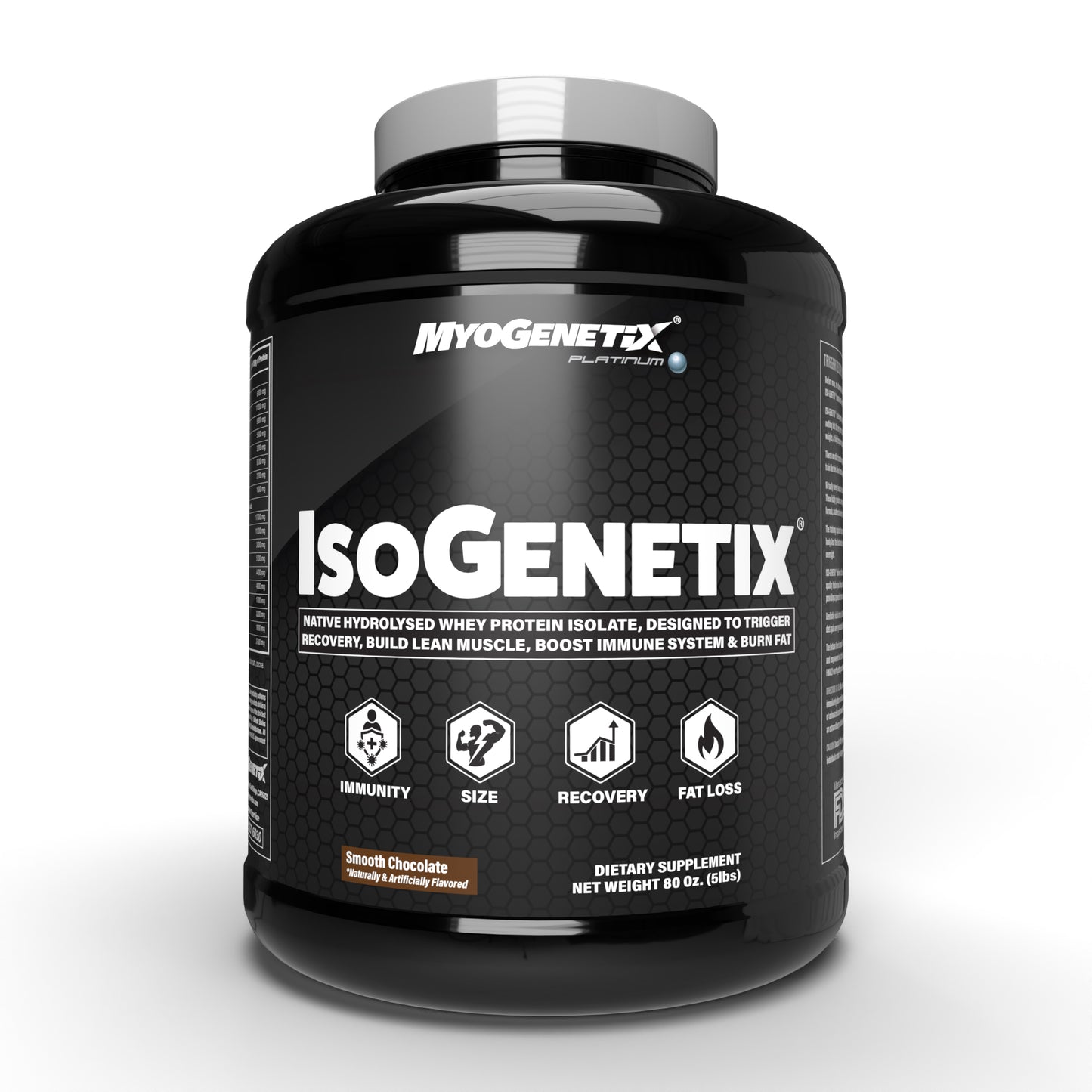 Myogenetix Platinum Series ISOGENETIX 5 lbs Smooth Chocolate - Myogenetix -