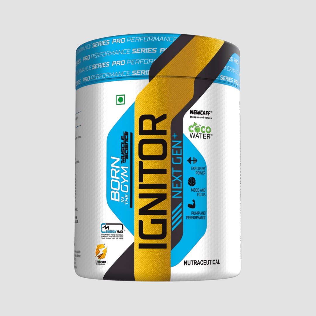 Muscle Science Ignitor Next Gen+ Pre-Workout 60 servings - Muscle Science -