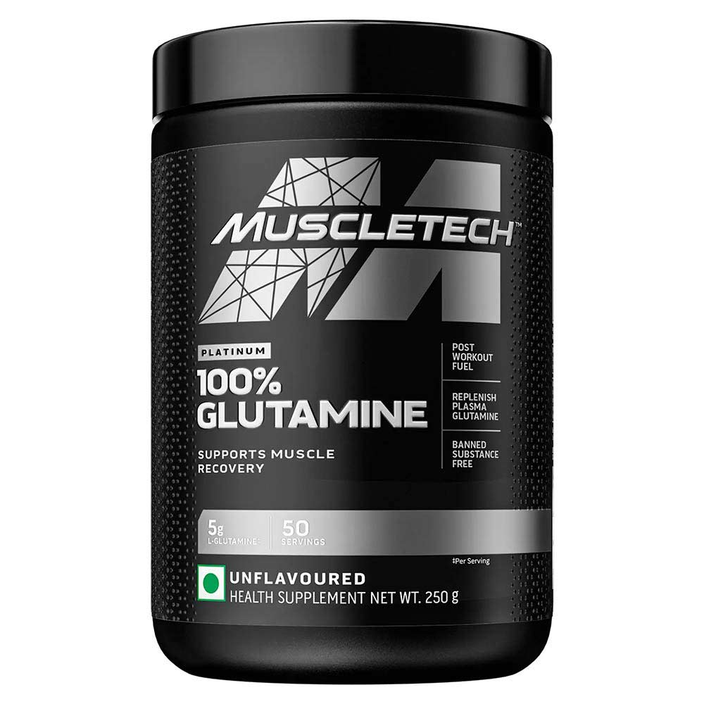 Muscletech Platinum 100% Glutamine | 250gm