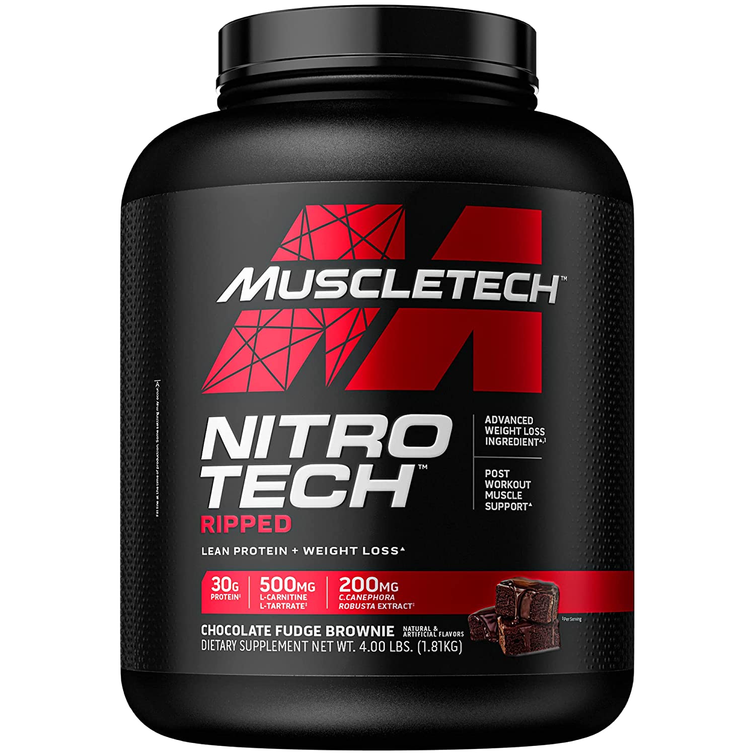 Muscletech Nitrotech Ripped 4lbs Pack