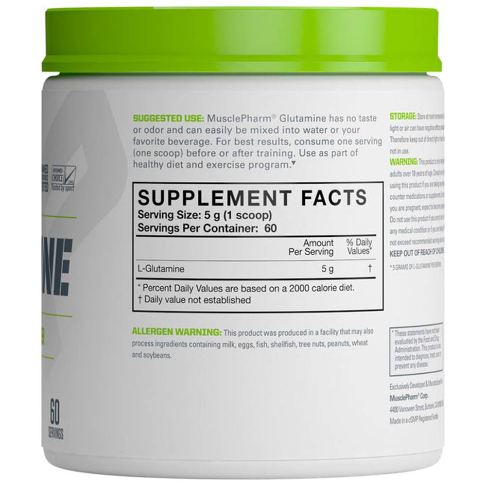 Musclepharm Glutamine 300gm - Musclepharm -