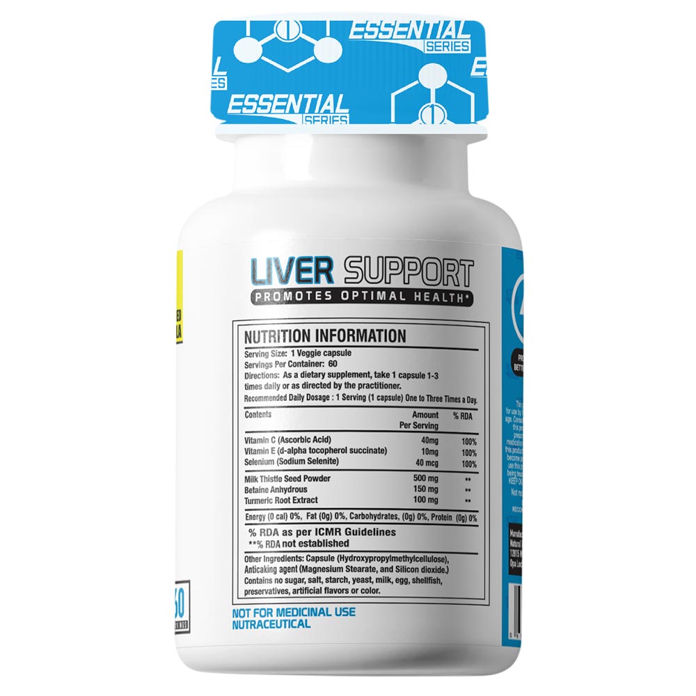One Science Essential Series Liver Support, 60 veggie capsules